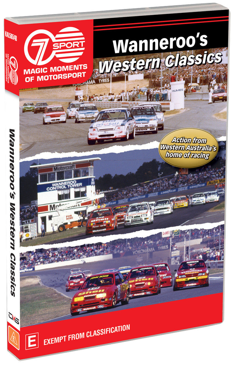 Wanneroo's Western Classics - Action from Western Australia's home of racing DVD (9340601002944)