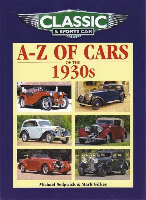 A - Z of Cars of the 1930s