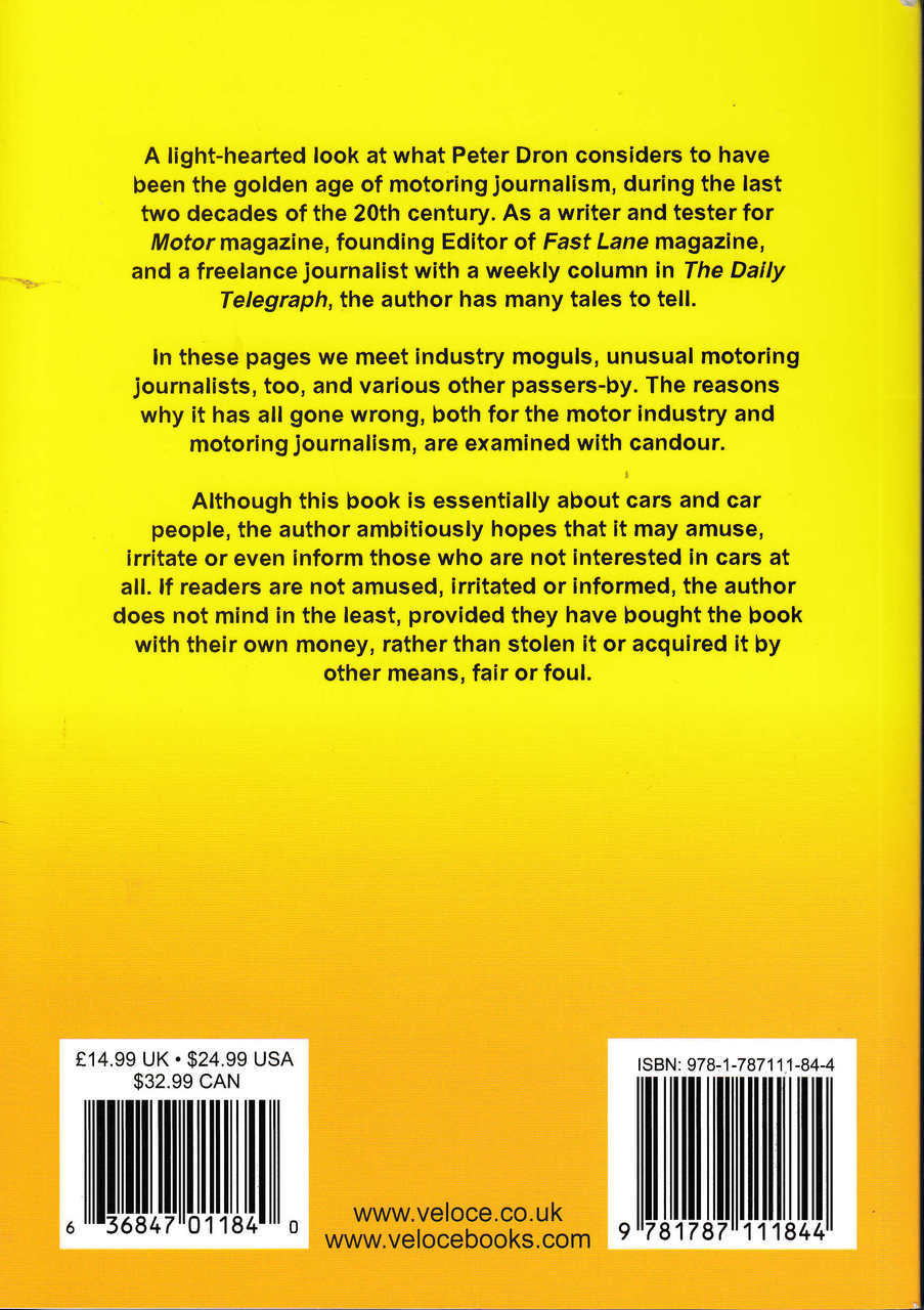 The good, the mad and the ugly ... not to mention Jeremy Clarkson - The golden years of motoring journalism? (9781787111844)