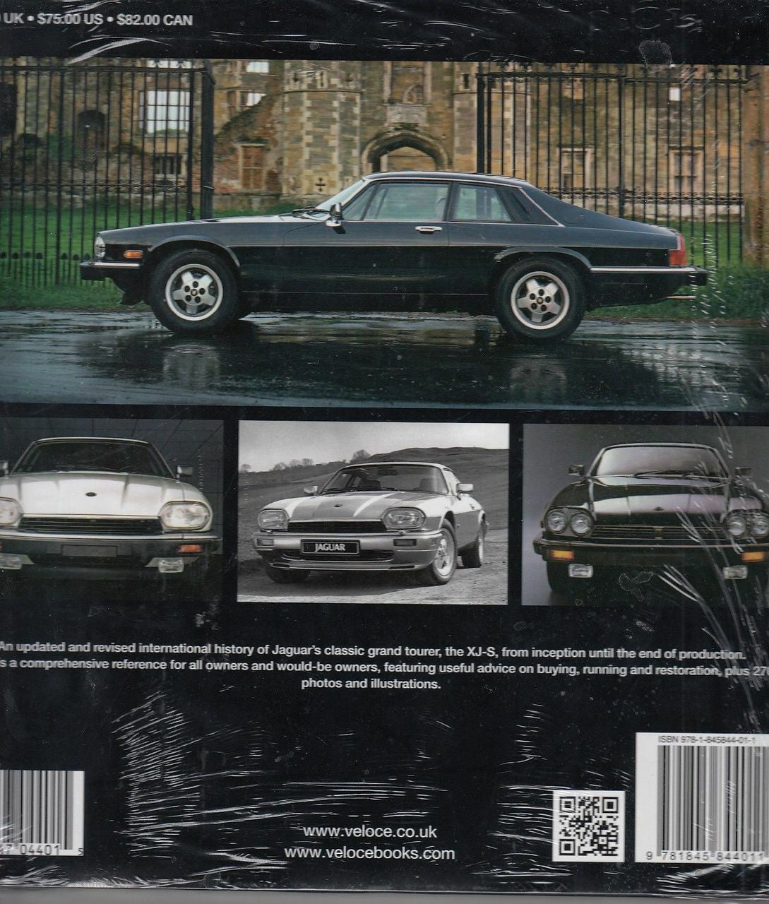 The Book of the Jaguar XJ-S Back Cover