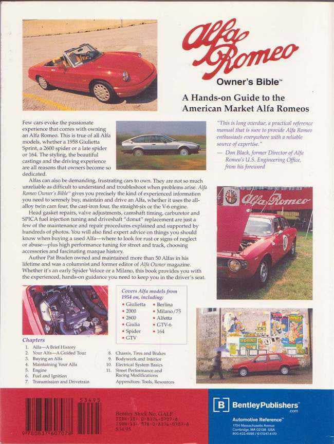 Alfa Romeo Owner's Bible