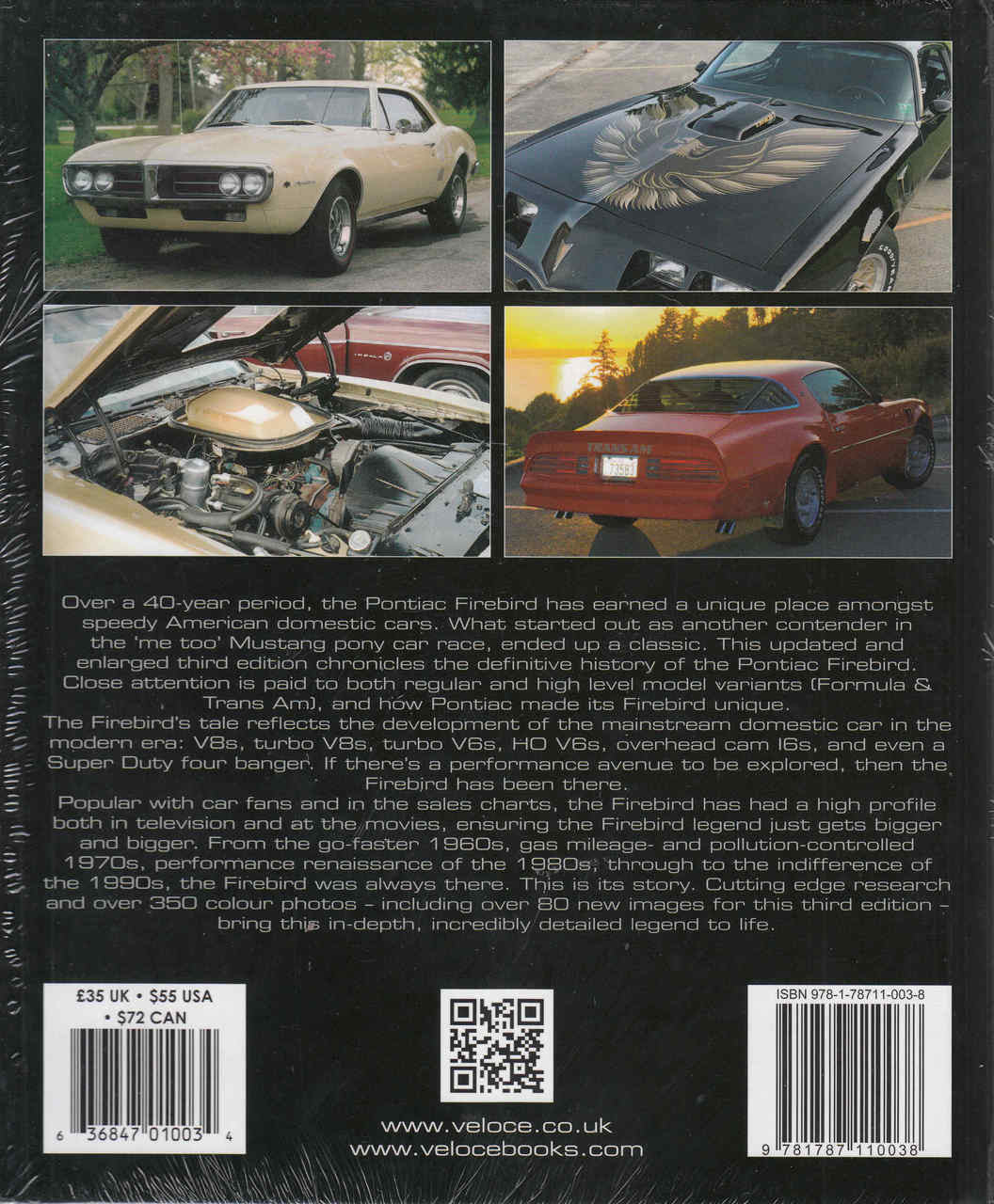 Pontiac Firebird: The Autobiography (New 3rd Edition) (9781787110038) - back