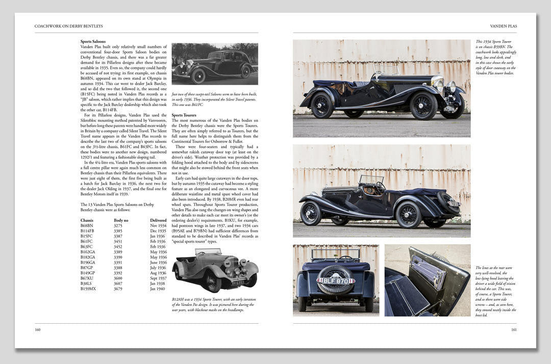 Coachwork On Derby Bentleys, 1933-1940
Code: 9781906133757