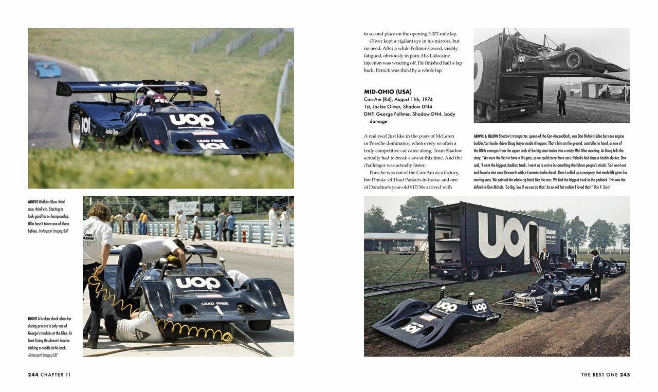 Shadow The Magnificent Machines Of A Man Of Mystery - Can-Am, Formula 1, F5000 (Pete Lyons) (9781910505496)