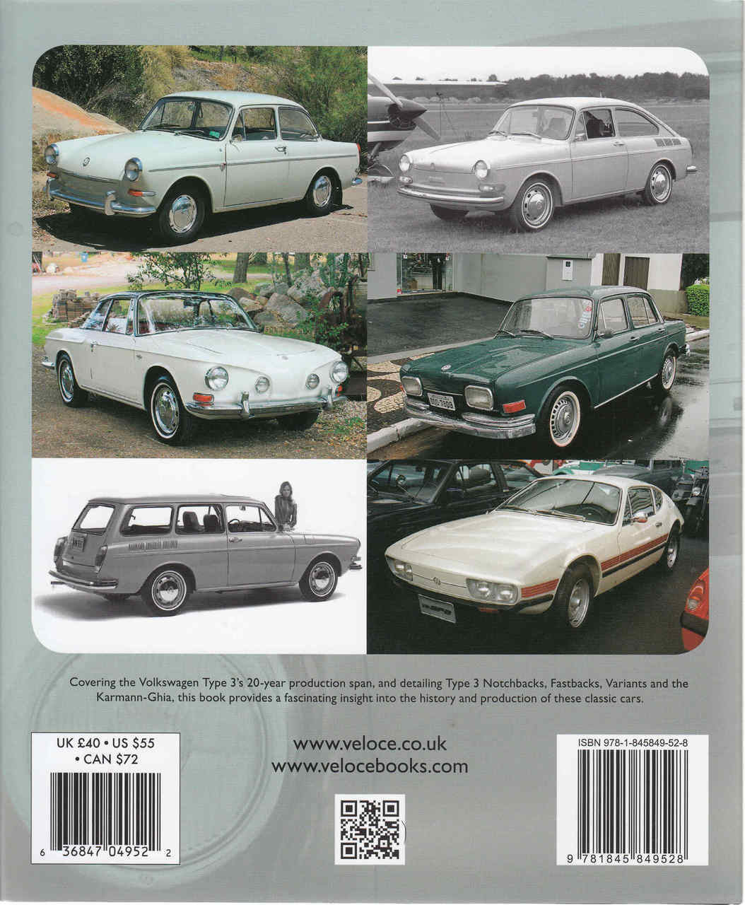 Volkswagen Type 3: Concept, Design, International Production Models & Development (9781845849528)