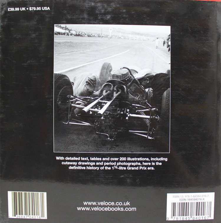 One and Half Litre Grand Prix Racing 1961 - 1965: Low Power, High Tech