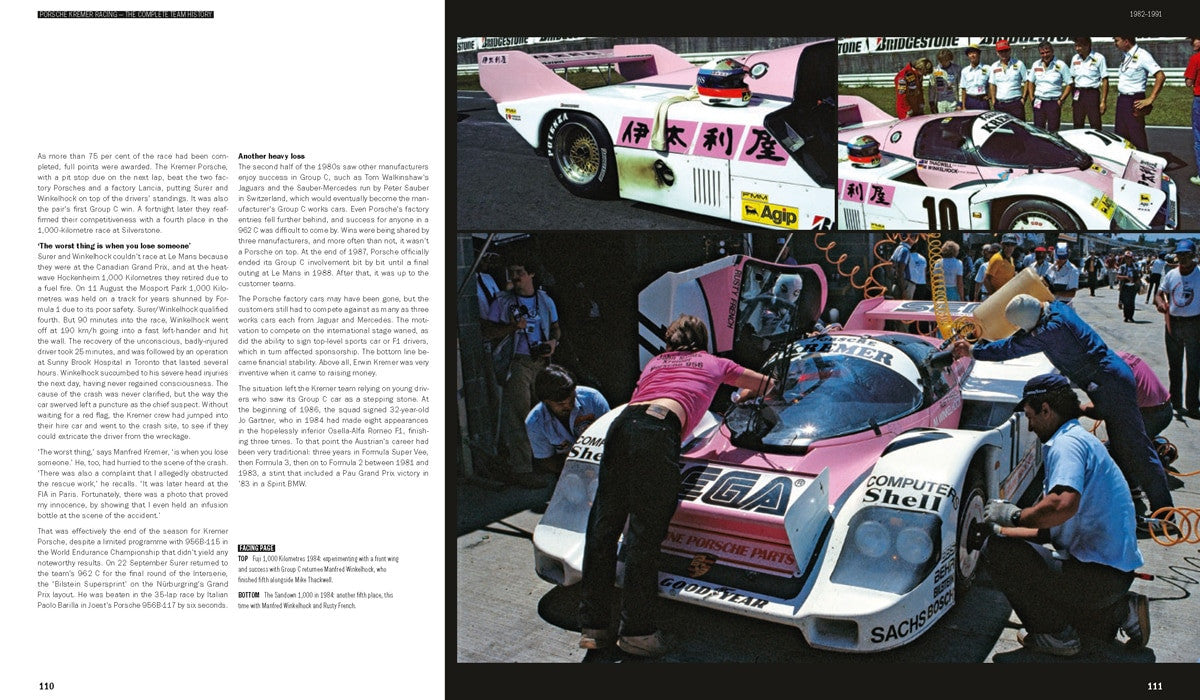 Porsche Kremer Racing – The Complete Team History