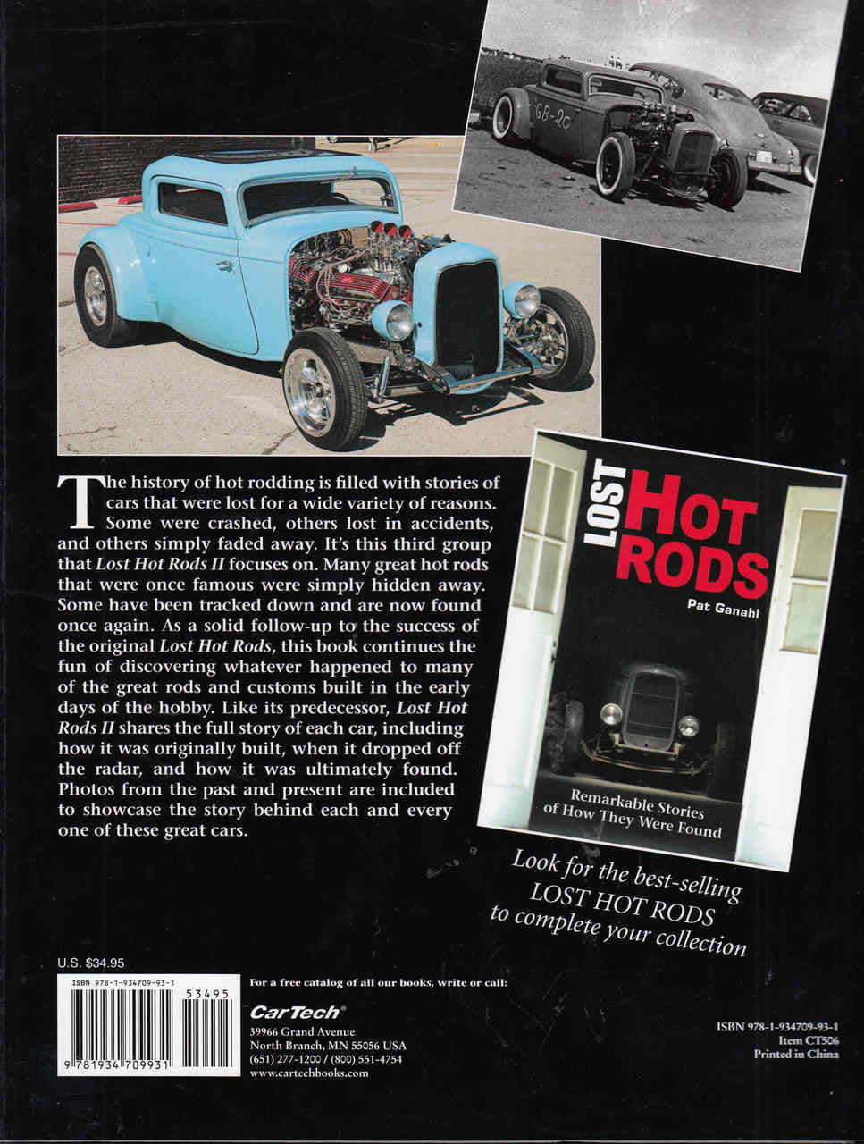 Lost Hot Rods II: More Remarkabe Stories of How They Were Found - back