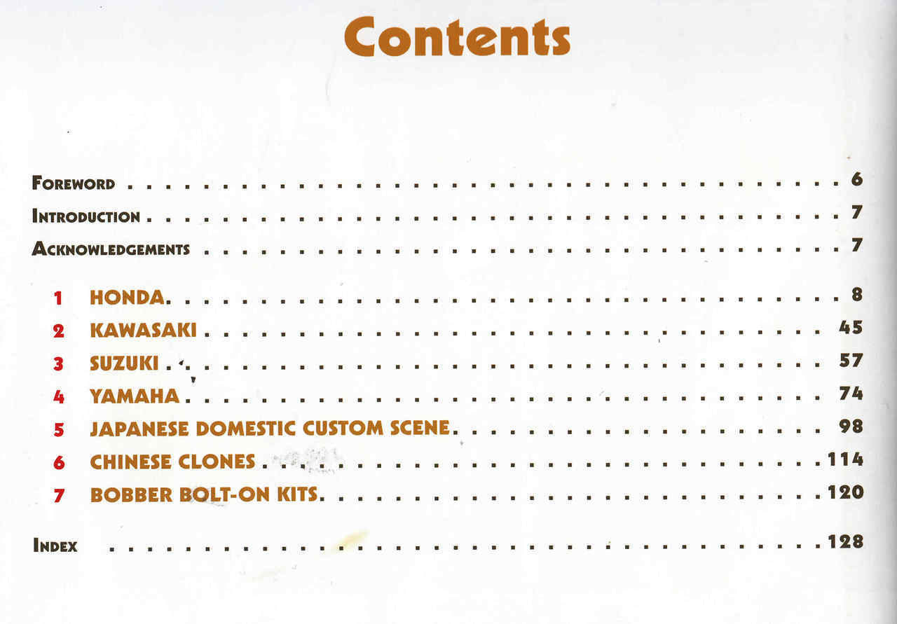 Japanese Custom Motorcycles - cont