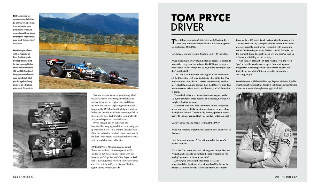 Shadow The Magnificent Machines Of A Man Of Mystery - Can-Am, Formula 1, F5000 (Pete Lyons) (9781910505496)