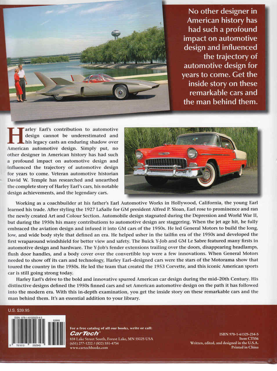 The Cars of Harley Earl Back
