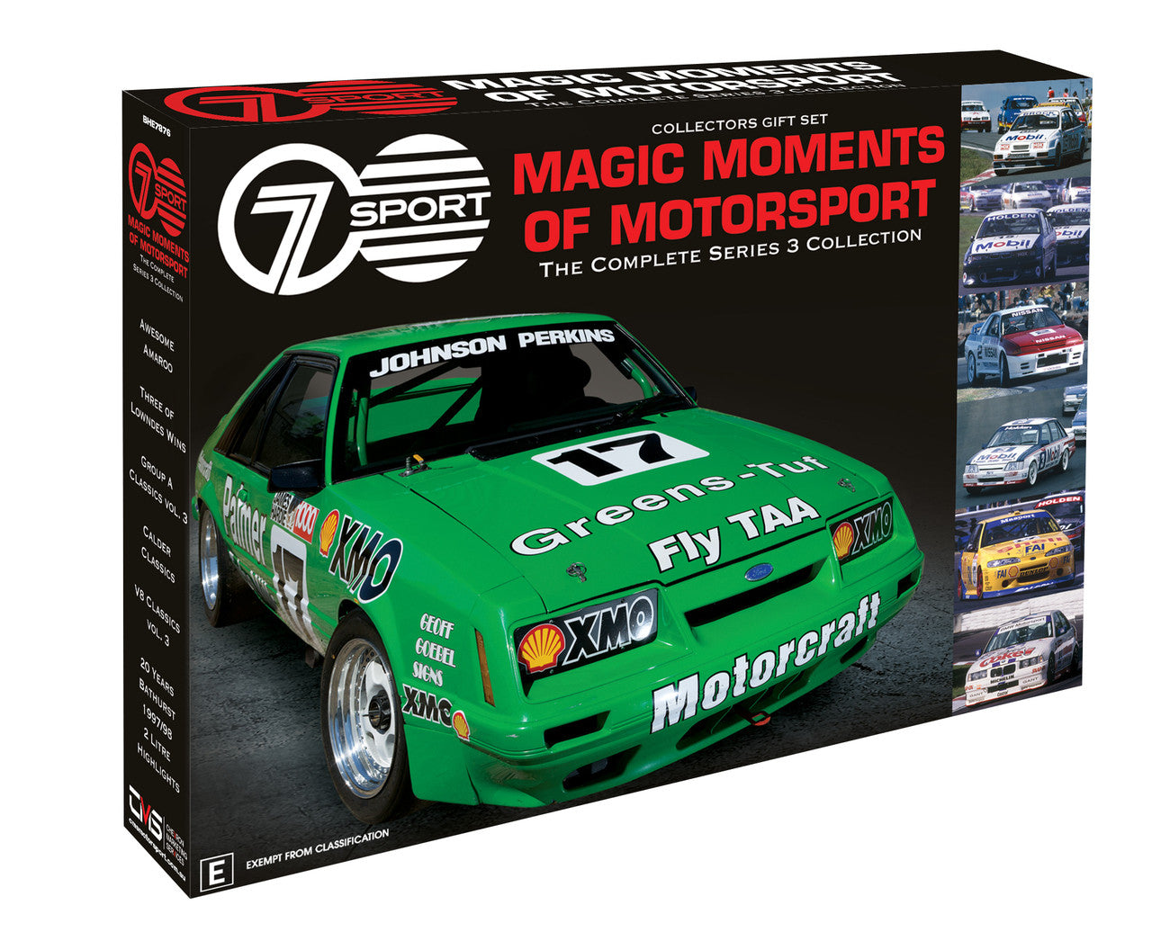 Sevens Magic Moments of Motorsport – Collectors Gift Set - The Complete Series 3 DVD Collection