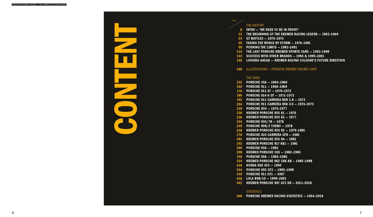 Porsche Kremer Racing – The Complete Team History