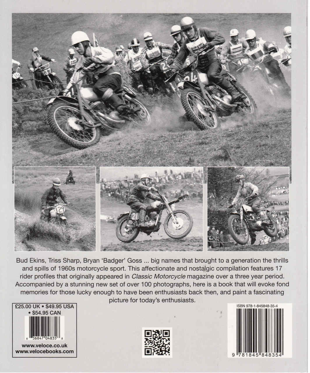 Off-Road Giants! Heroes of 1960s Motorcycle Sport - Softbound Reprint  - back