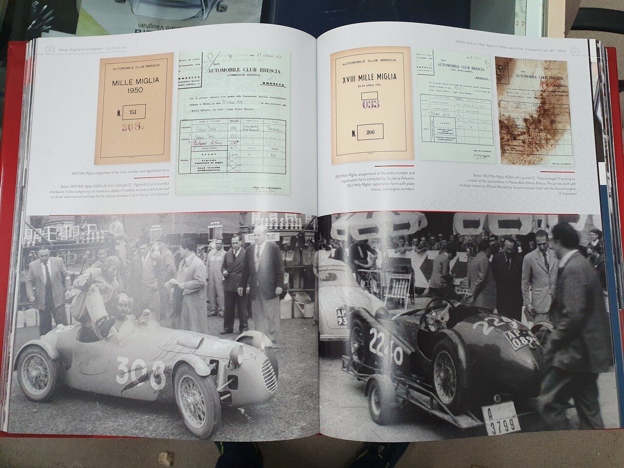 Mille Miglia's Chassis - The Ultimate Opus Volume 1 (Sandro Binelli) (9788894401615)
