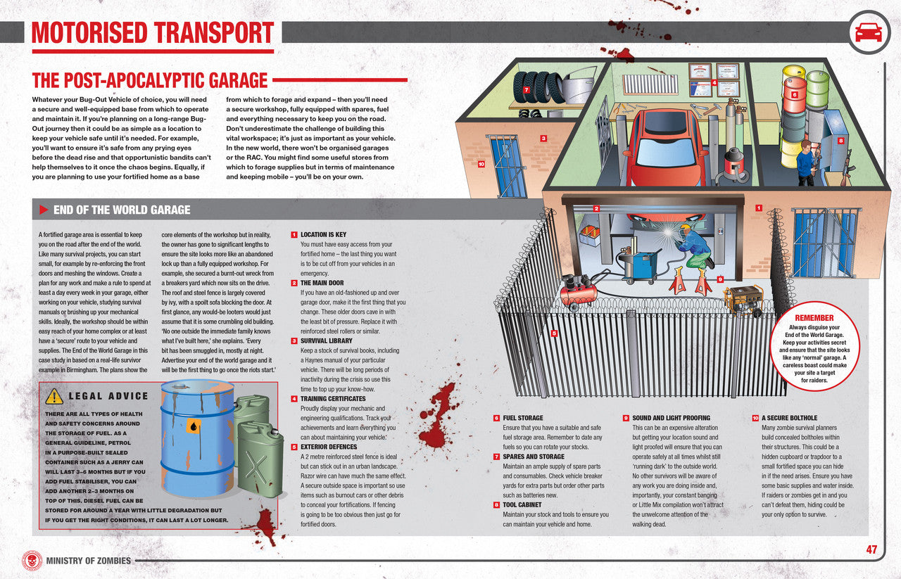 Zombie Survival Transport Haynes Owners' Apocalypse Workshop Manual