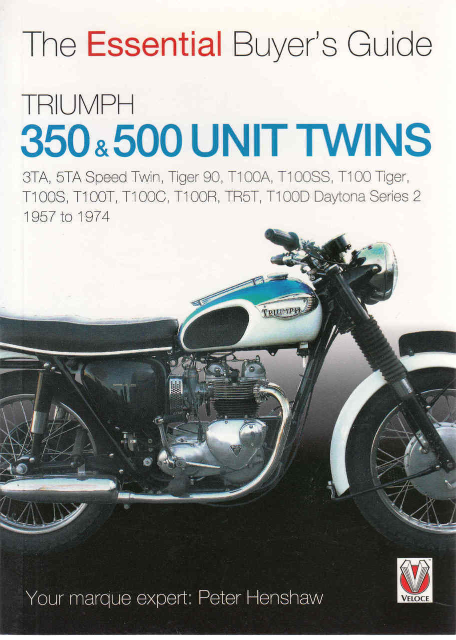 Triumph 350 & 500 Unit Twins 1957 to 1974: The Essential Buyer's Guide (9781845847555) - front