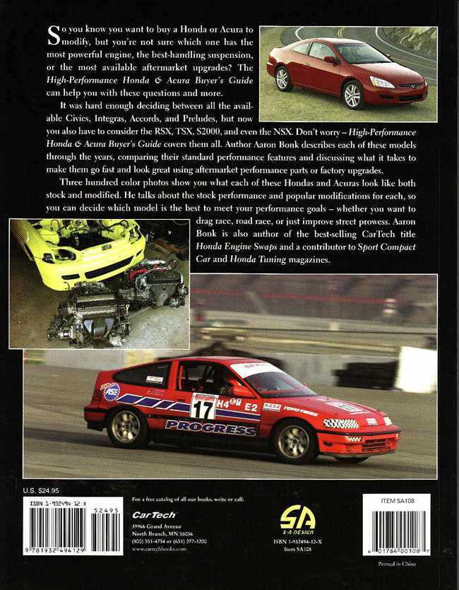 High-Performance Honda &amp; Acura Buyer's Guide