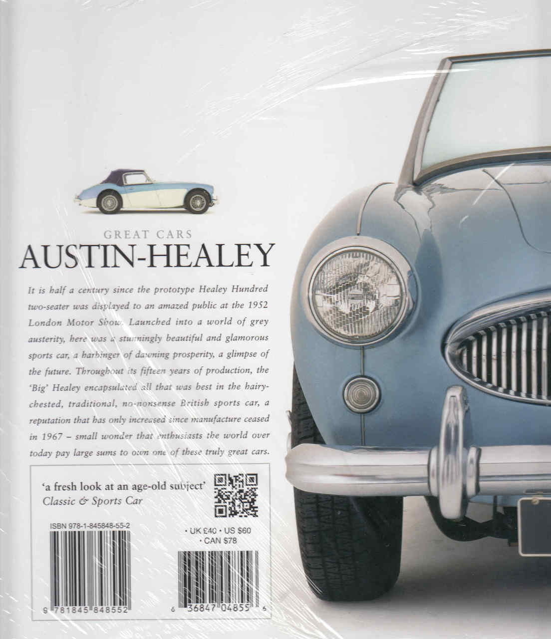 Austin-Healey: A celebration of the fabulous 'Big Healey' - Veloce Classic Reprint Series (9781845848552) - back