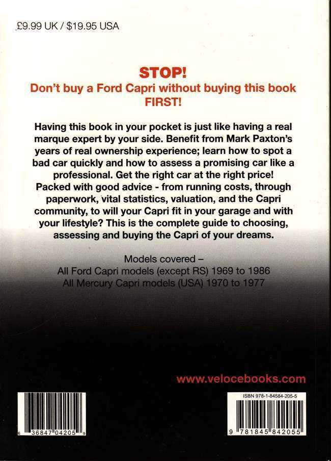 Ford Capri 1969 - 1977: The Essential Buyer's Guide