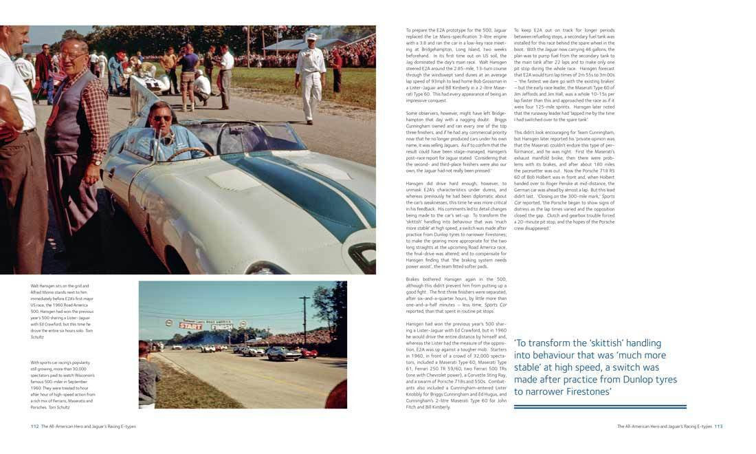 The All-American Hero and Jaguar's Racing E-types (Phillip Bingham) (9781907085819)