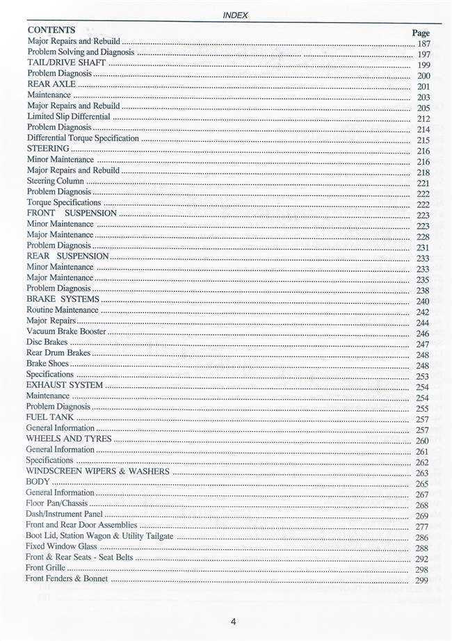 Holden Torana LC, LJ, LH, LX, UC Series 1969 - 1979 Workshop Manual