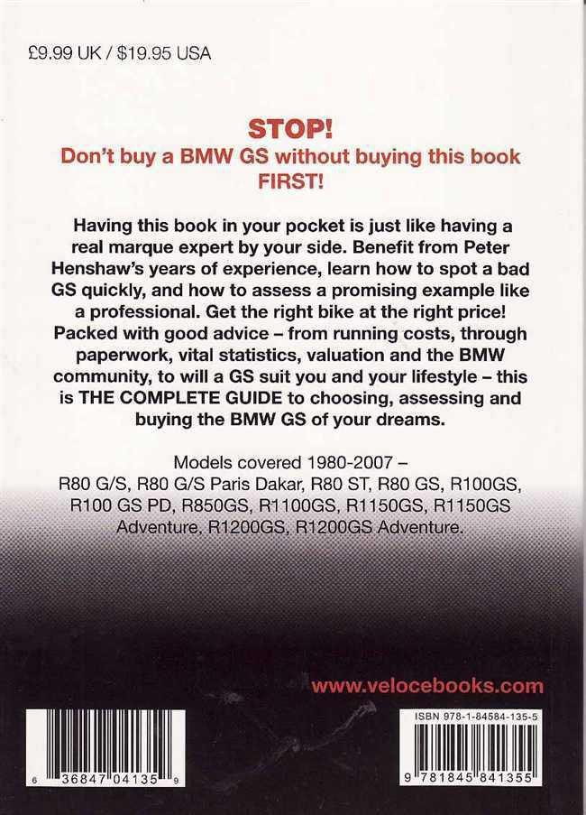 BMW GS: The Essential Buyer's Guide