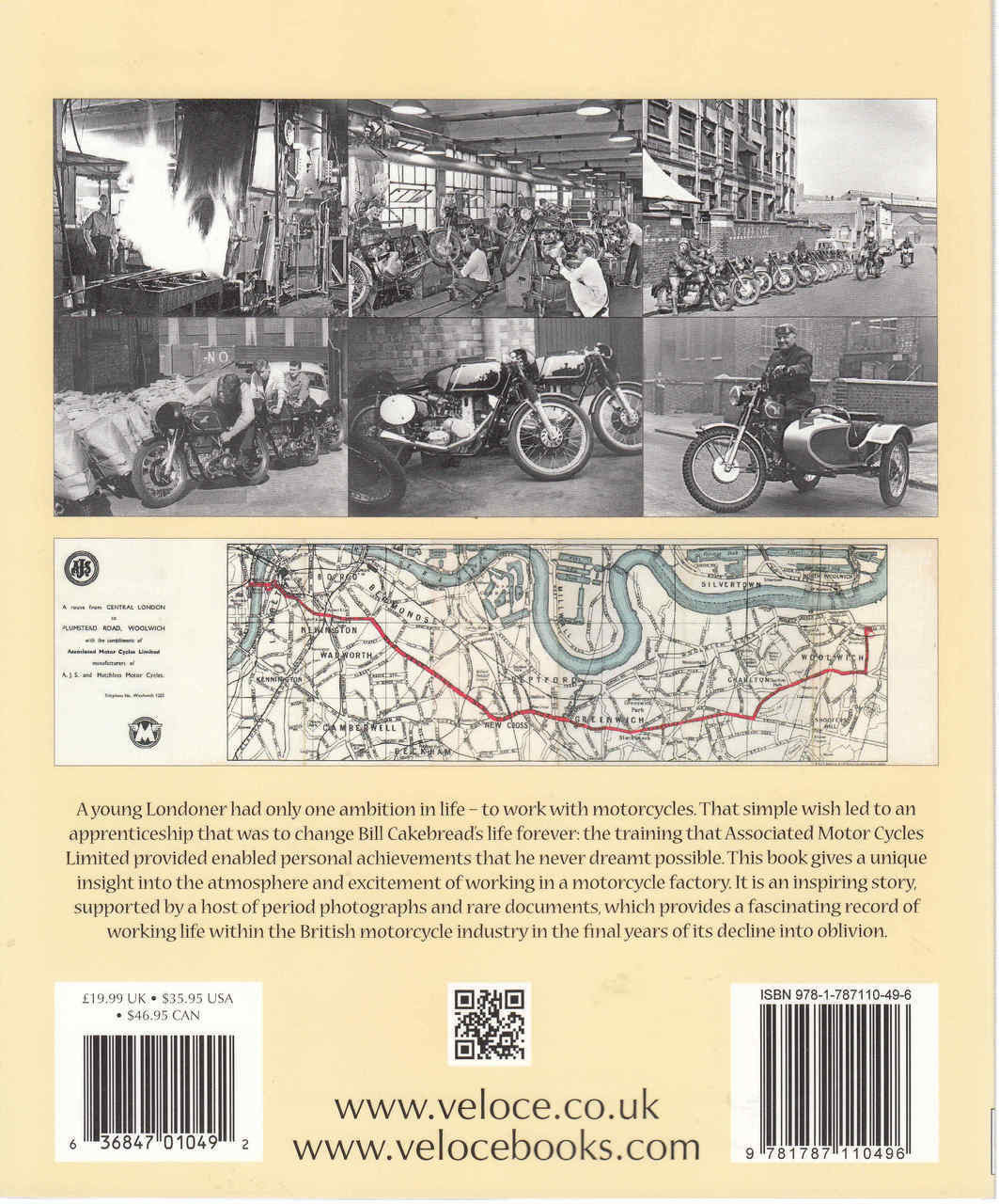 Motorcycle Apprentice: Matchless - In Name And Reputation - Veloce Classic Reprint Series (9781787110496)- back