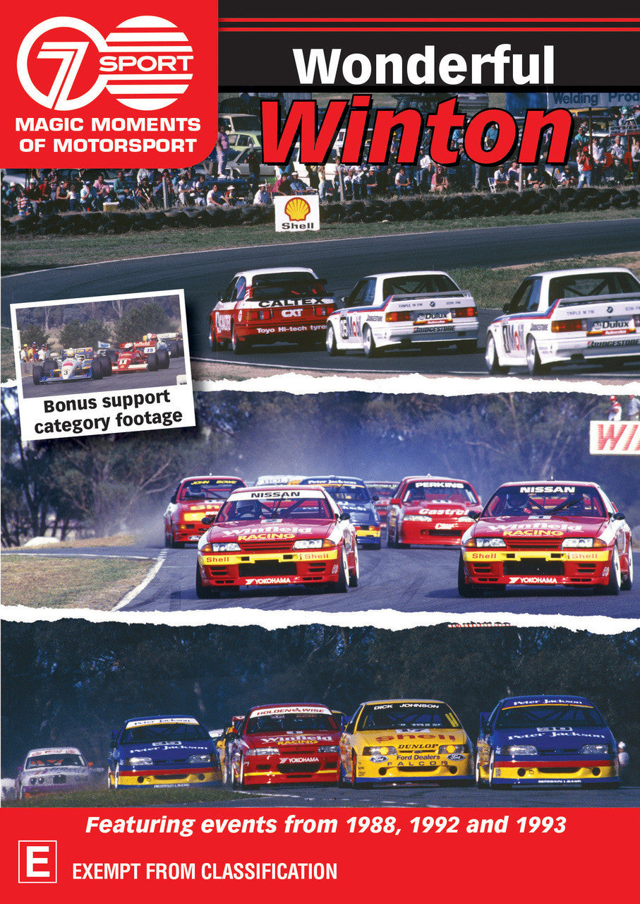 Wonderful Winton
Three classic events from the 'action track' of Australia