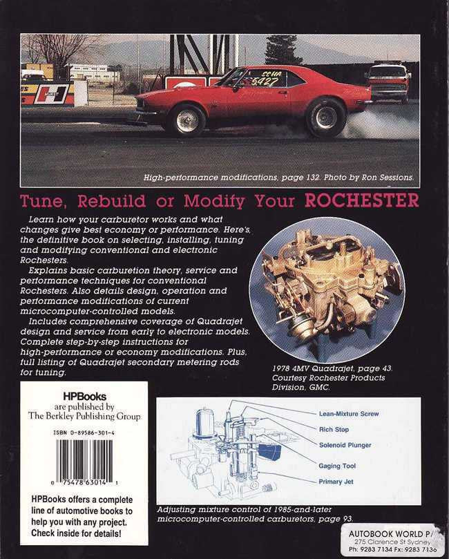 Rochester Carburetors