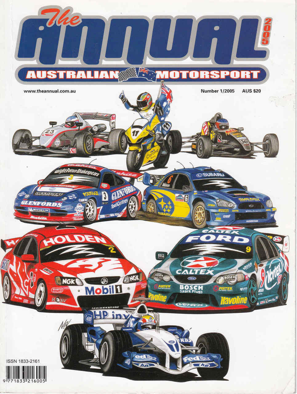 The Annual: Australian Motorsport 2005 - Number 1/2005 (9771833216005 ) -