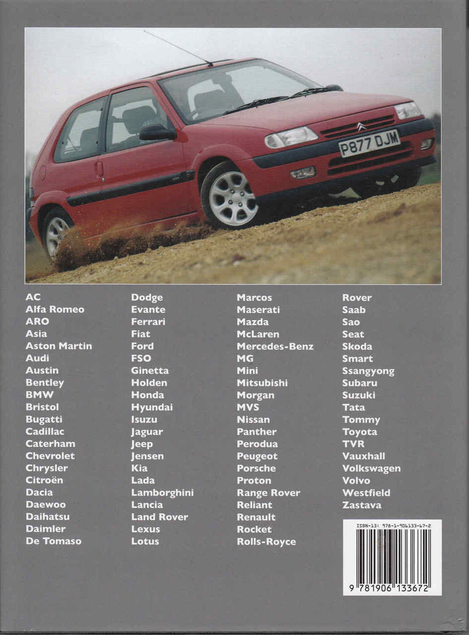 A - Z of Cars of the 1990s Back