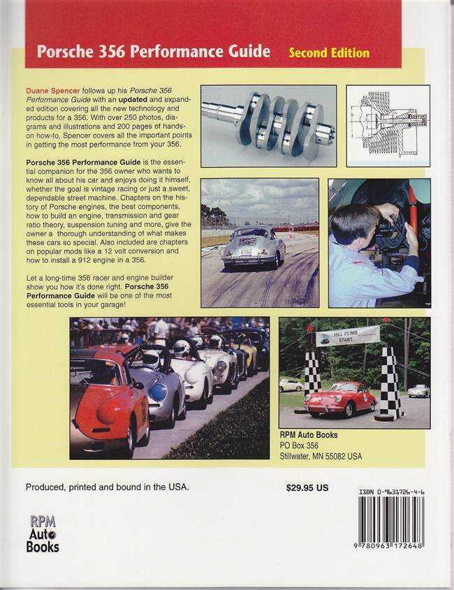 Porsche 356 Performance Guide (Updated Second Edition)