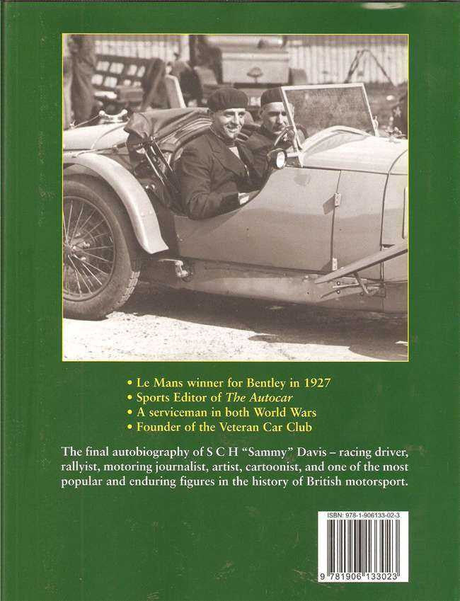 My Lifetime in Motorsport: S C H Sammy Davis