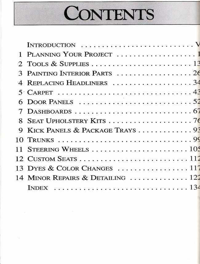 Auto Upholstery &amp; Interiors