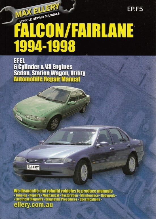Ford Falcon / Fairlane EF, EL, NF, NL 1994 - 1998 Repair Manual