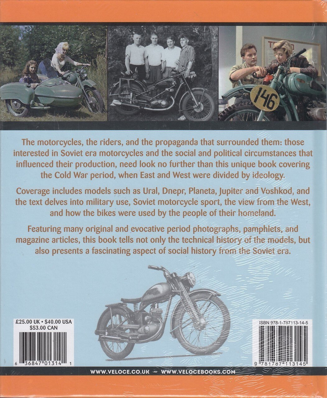 Motorcycles and Motorcycling in the USSR from 1939 – a Social and Technical History (Colin Turbett) (9781787113145)