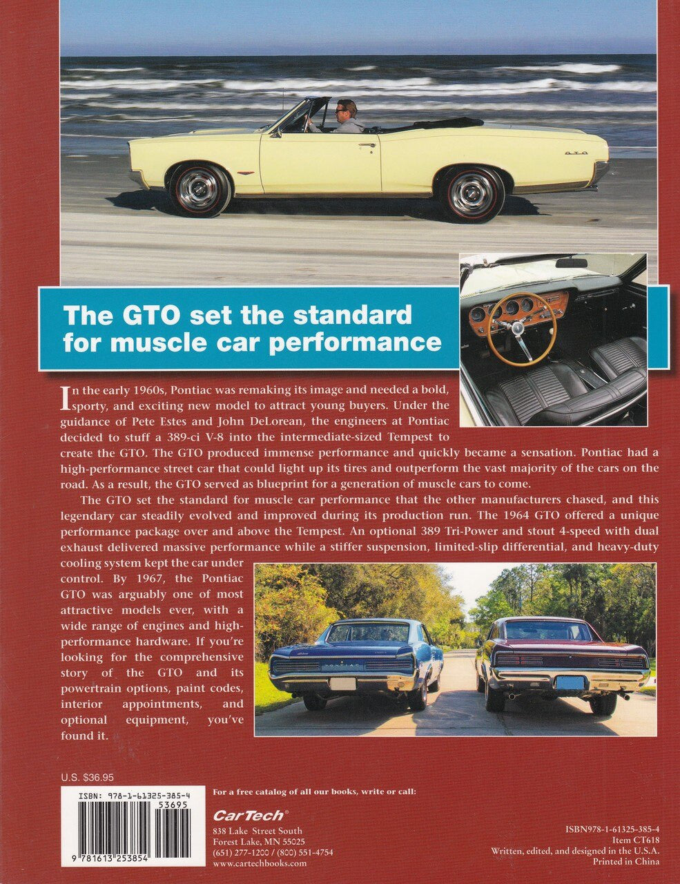 The Definitive Pontiac GTO Guide 1964-1967 (David Bonaskiewich) (9781613253854)