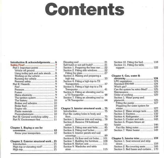 How To Convert Volkswagen Bus or Van To Camper