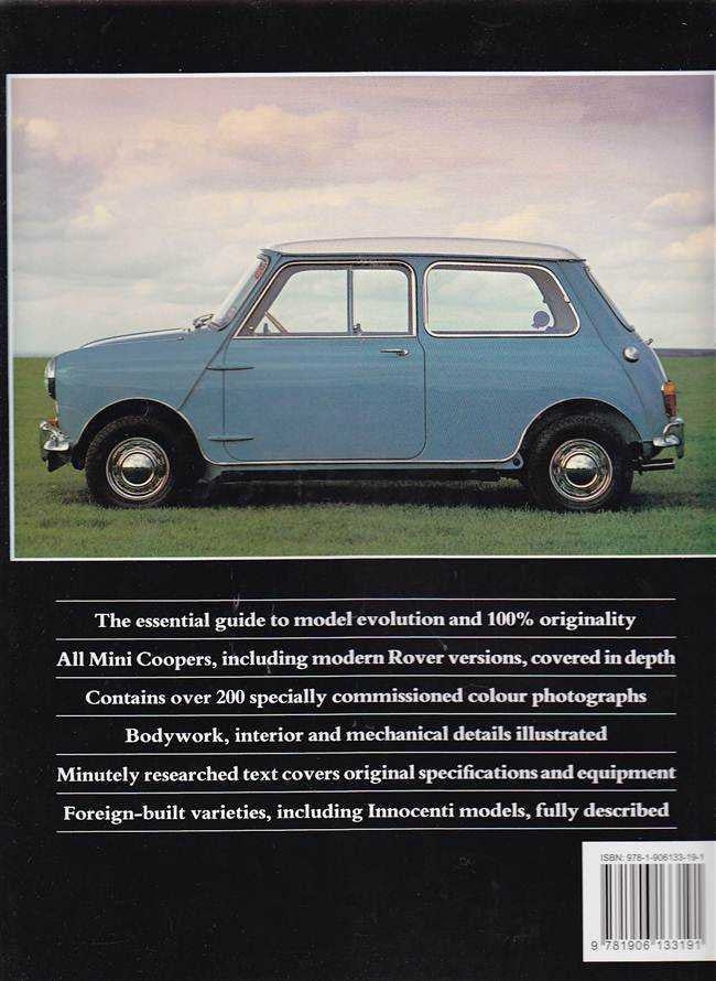 Original Mini Cooper and Cooper S The Restorer's Guide