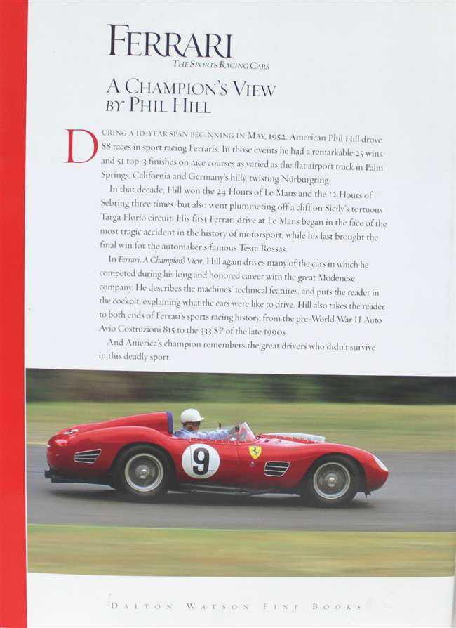 Ferrari: A Champion's View by Phil Hill