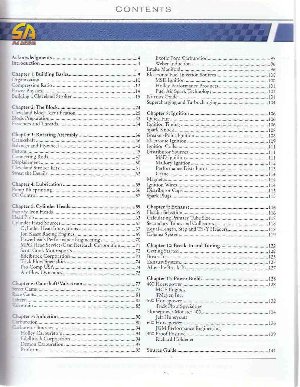 Ford 351 Cleveland Engines Content