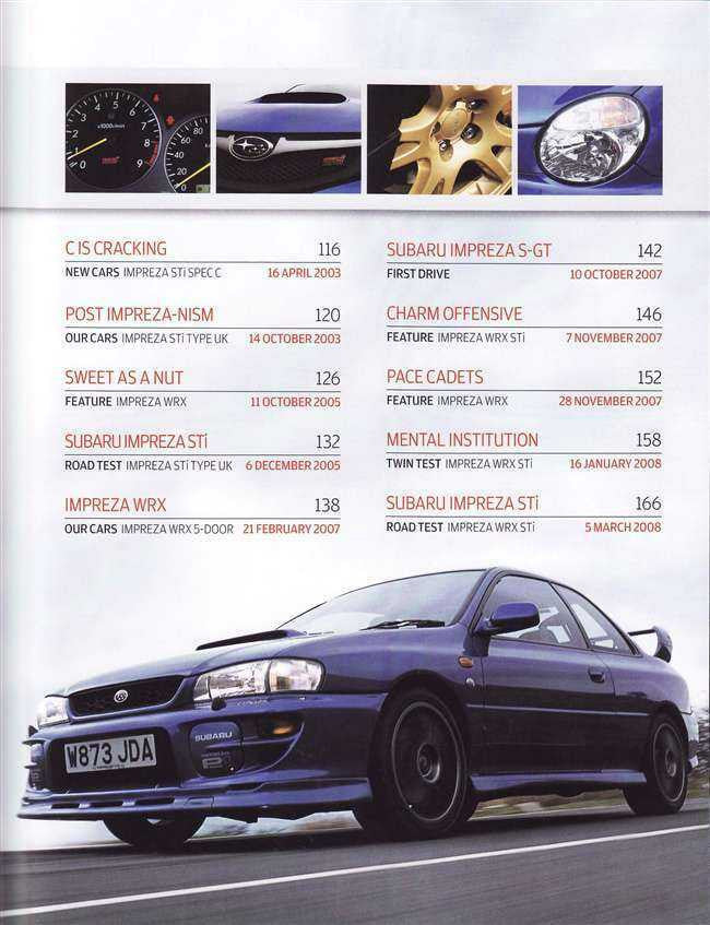 Autocar Collection article page with blue sports car photo