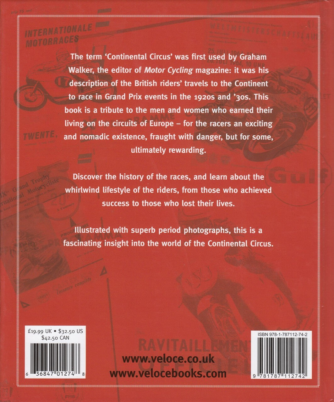Motorcycle Racing with the Continental Circus 1920 to 1970