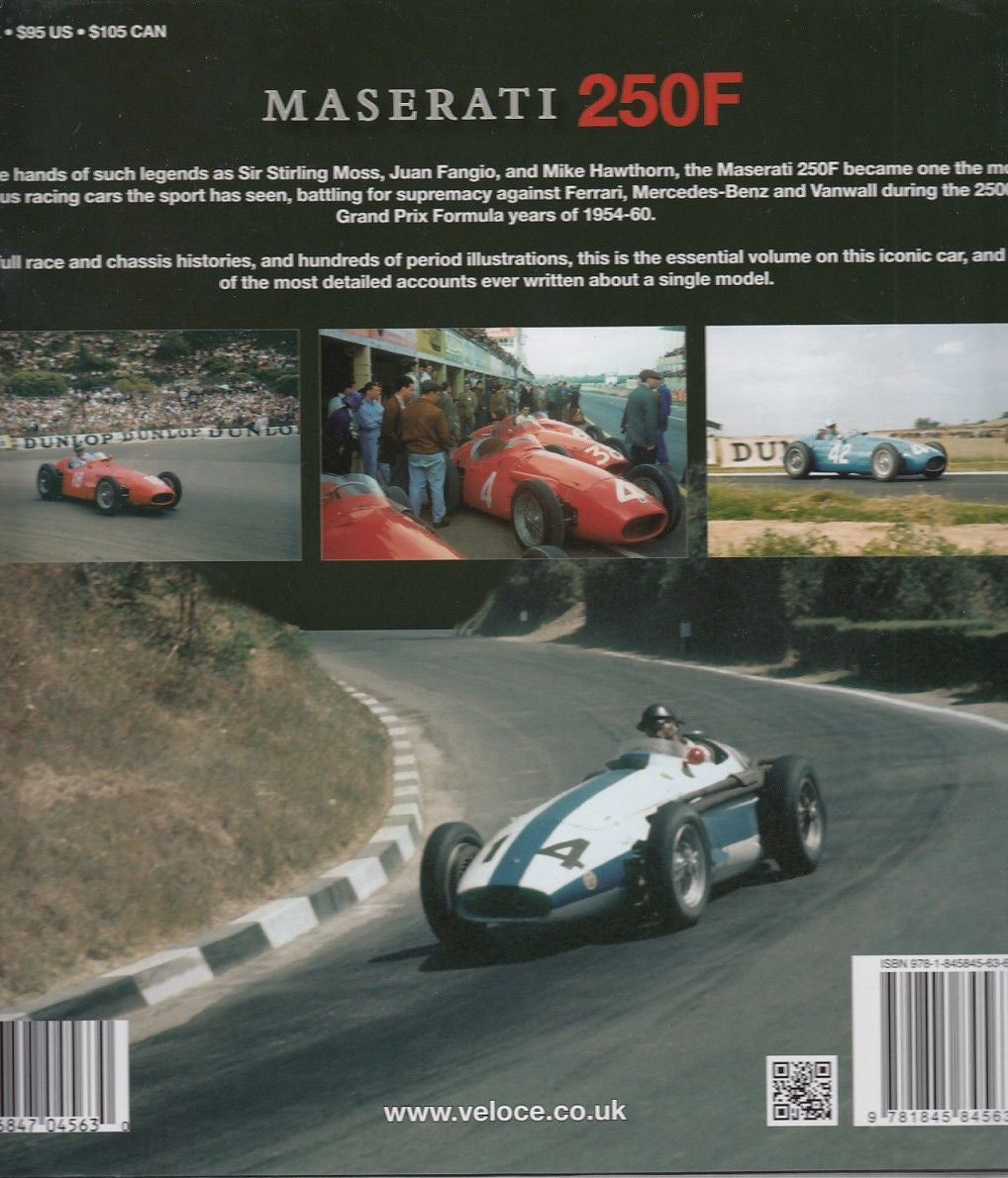 Maserati 250F In Focus Back Cover