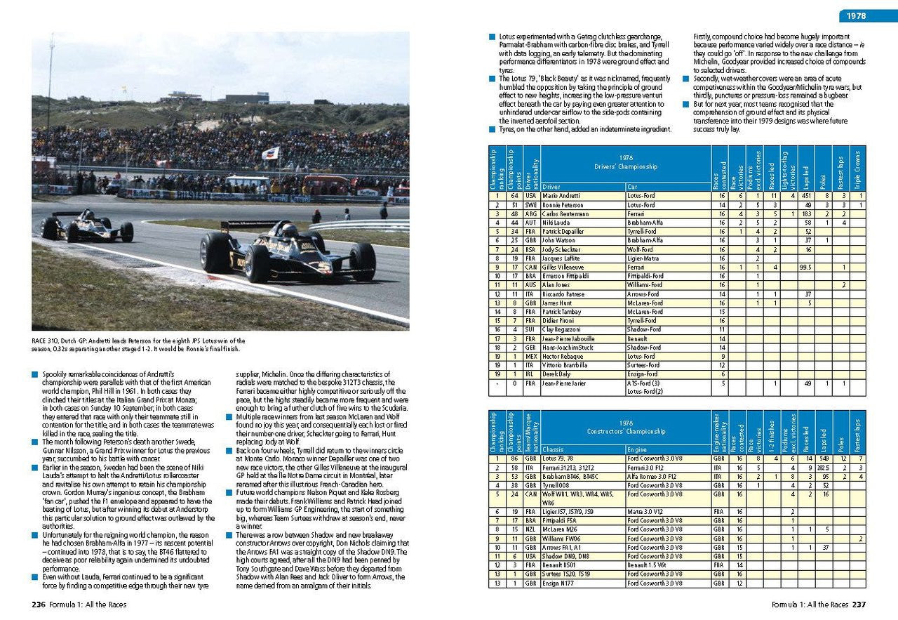 Formula 1 - All the Races - The World Championship story race-by-race  1950 – 2015