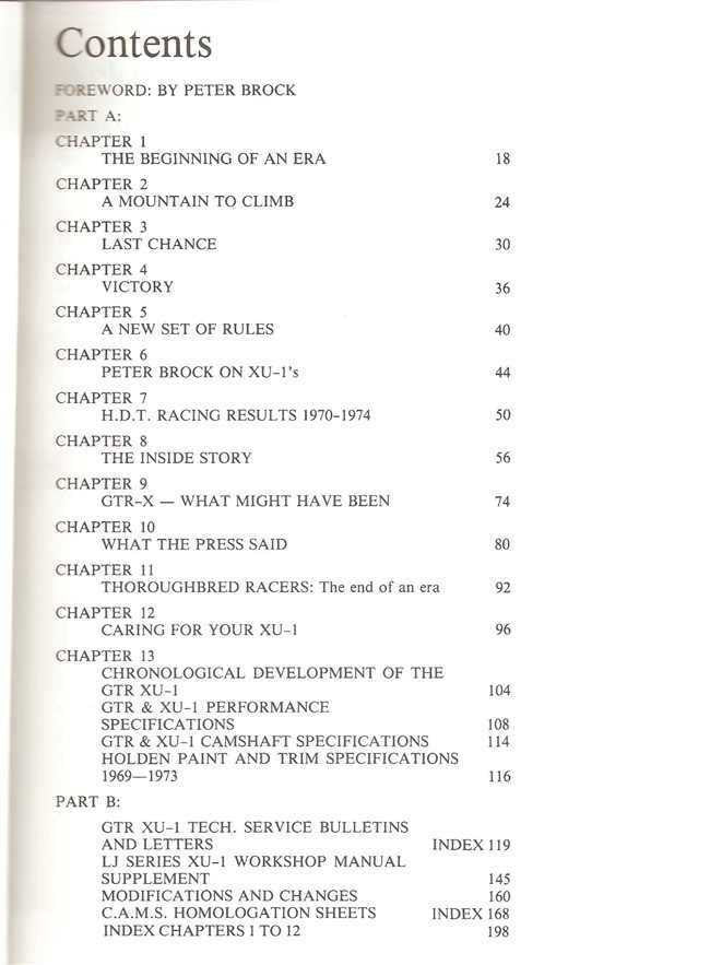 Holden Torana GTR XU-1: The History and Technical Specifications