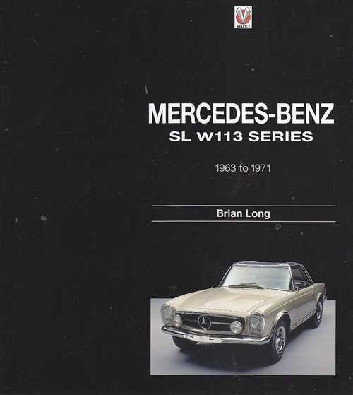 Vintage Mercedes-Benz SL W113 series car, front 3/4 view
