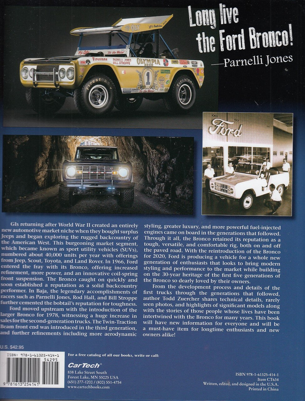 Ford Bronco - A History of Ford's Legendary 4x4 (Zodd Zuercher) (9781613254141)