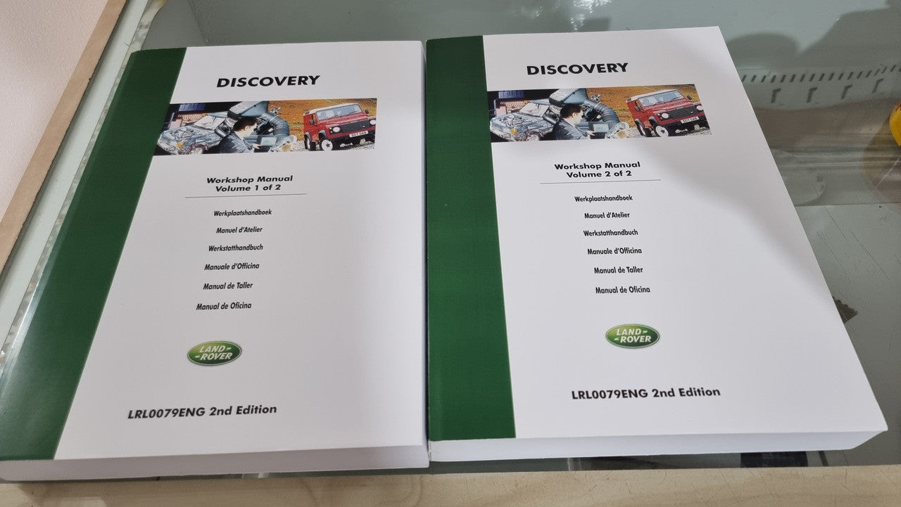 Land Rover Discovery 1994 - 1999 Workshop Manual (2 Volumes)